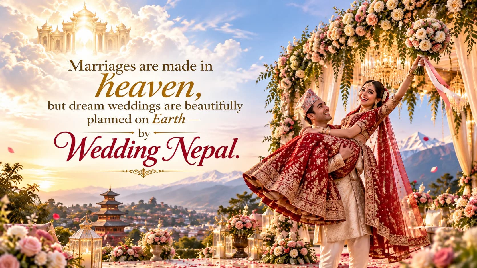 Sita & Ram wedding celebration in Kathmandu, Nepal