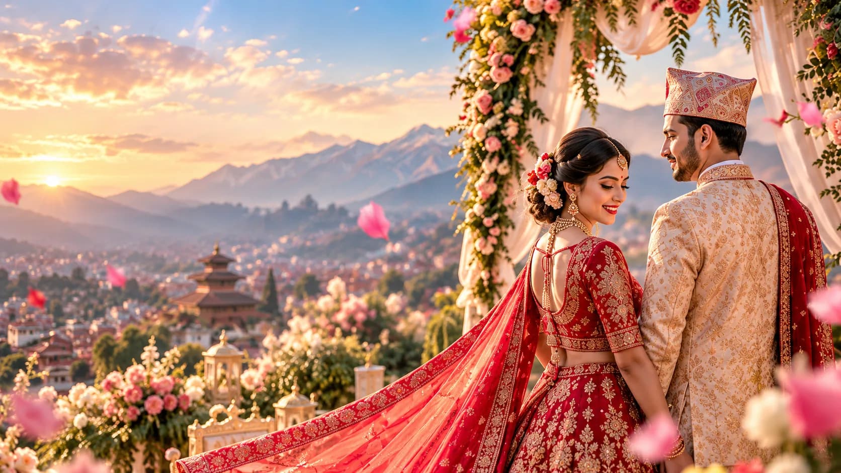 Sita & Ram wedding celebration in Kathmandu, Nepal